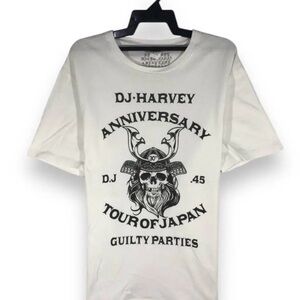 DJ Harvey Anniversary White Graphic Tee